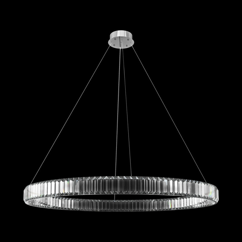 Подвесной светильник Crystal ring, хром, 80 мм - Moonzana