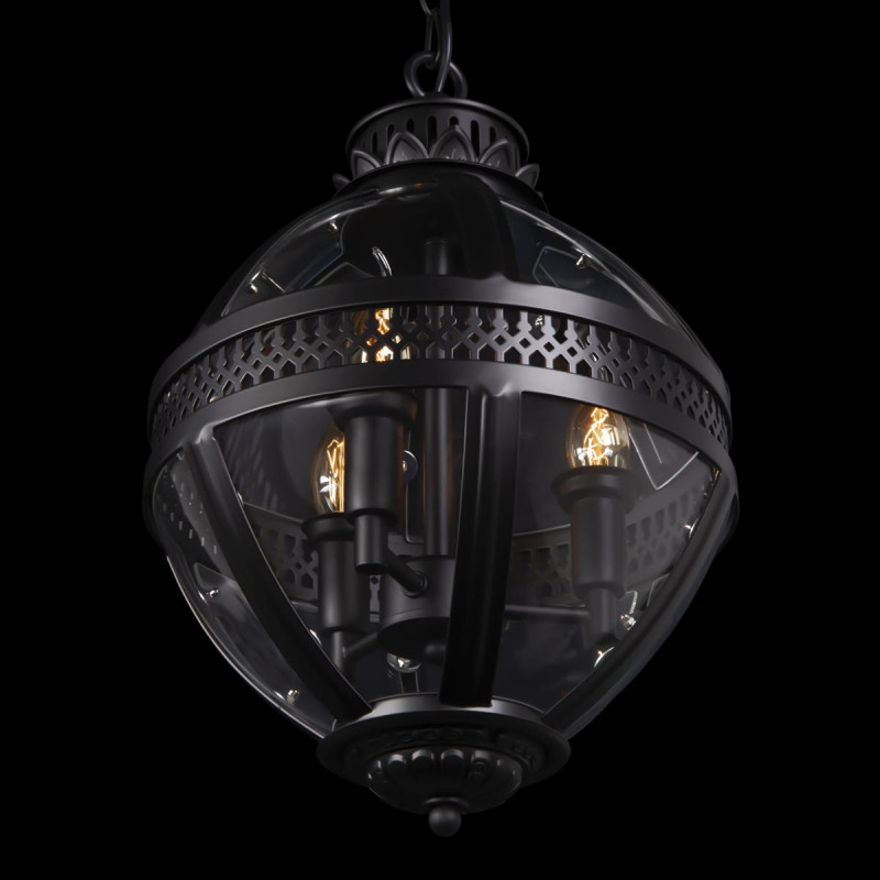 Подвесной светильник Lantern residential, черный, 470 мм - Moonzana