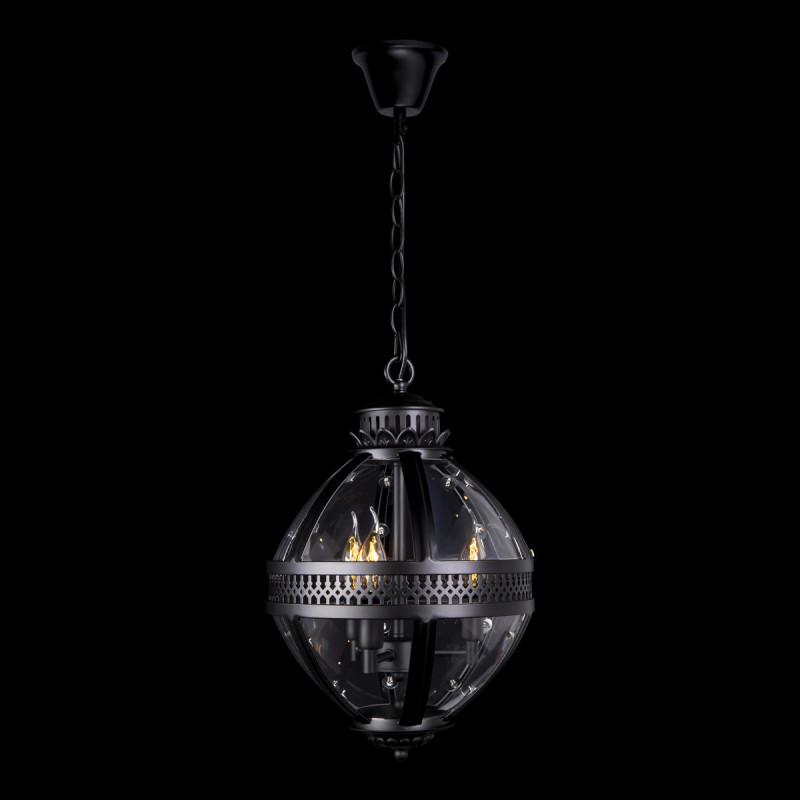 Подвесной светильник Lantern residential, черный, 470 мм - Moonzana