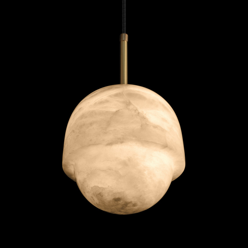 Подвесной светильник Yoko, бронза, белый, 150 мм - Moonzana