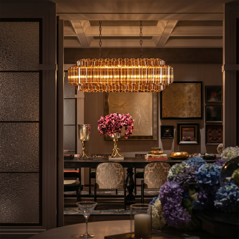 Подвесная люстра Celebration, бронза, 330 мм - Moonzana