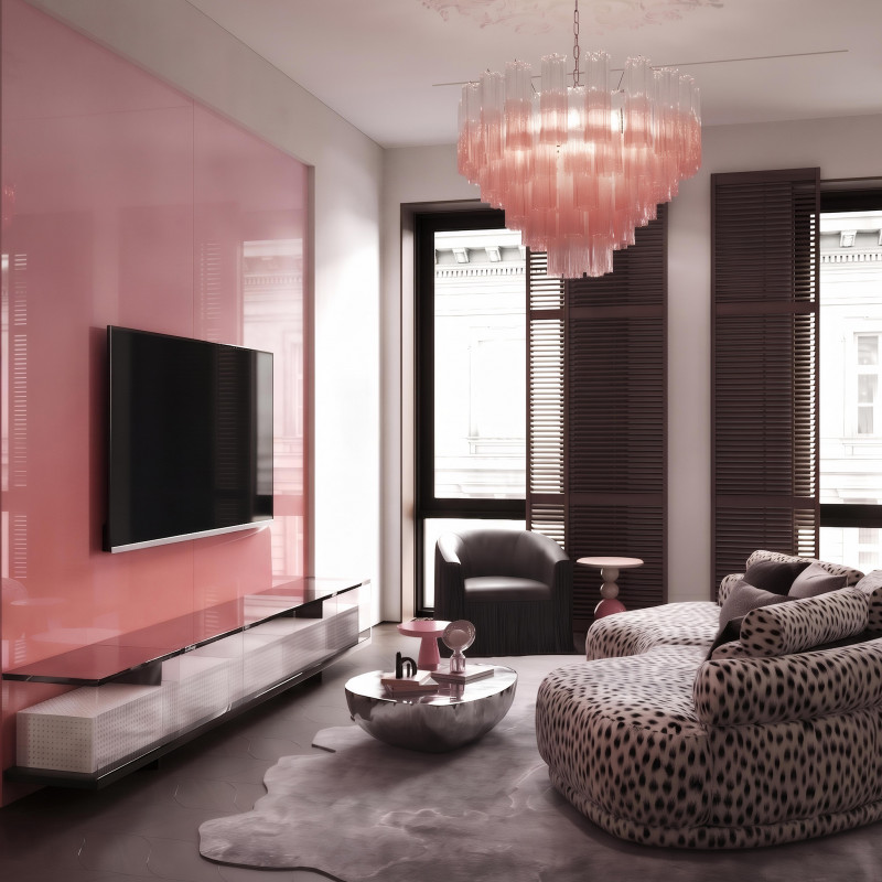 Подвесной светильник Murano, бронза, 490 мм - Moonzana