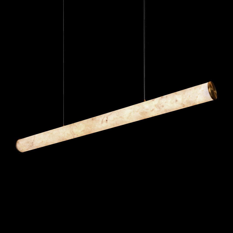 Подвесной светильник Sumatra acrylic, бронза, 100 мм - Moonzana