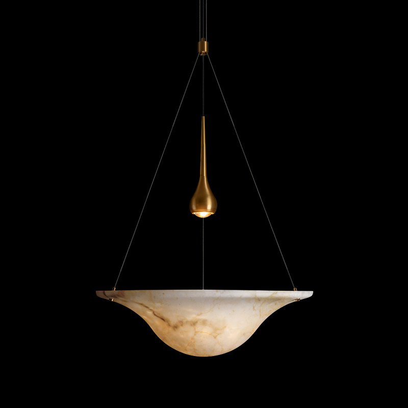 Подвесной светильник Liberty acrylic, бронза, 150 мм - Moonzana