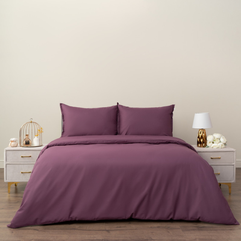 Сэнди (фиолет) КПБ 1.6 Siberia, фиолетовый, Полутороспальный 