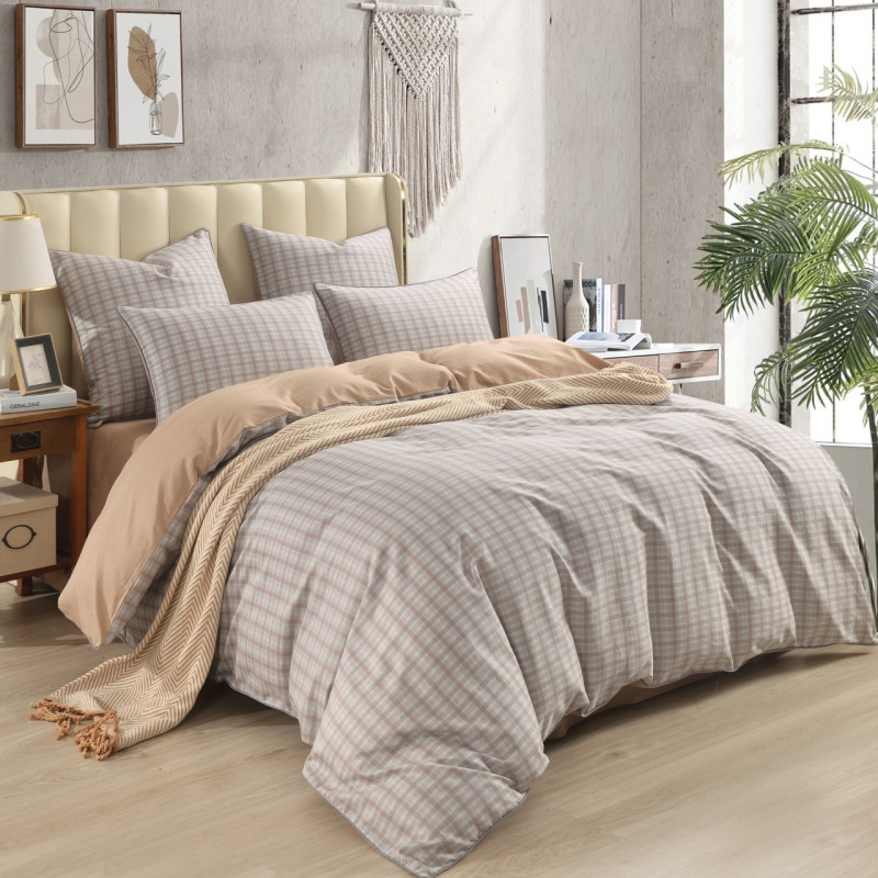 Джагер (серый) КПБ сатин Евро 4н, мультиколор (Евро-5708) - Moonzana