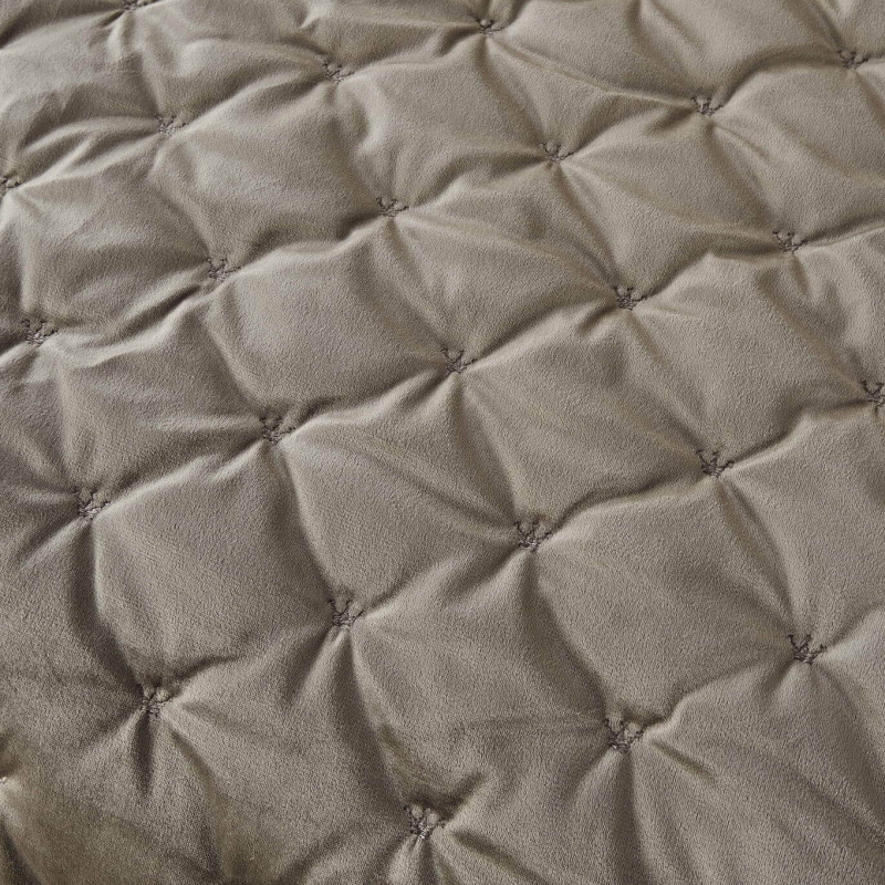 Лея (св.серый) Покрывало 240x260, 240х260 см 50х70 см - Moonzana