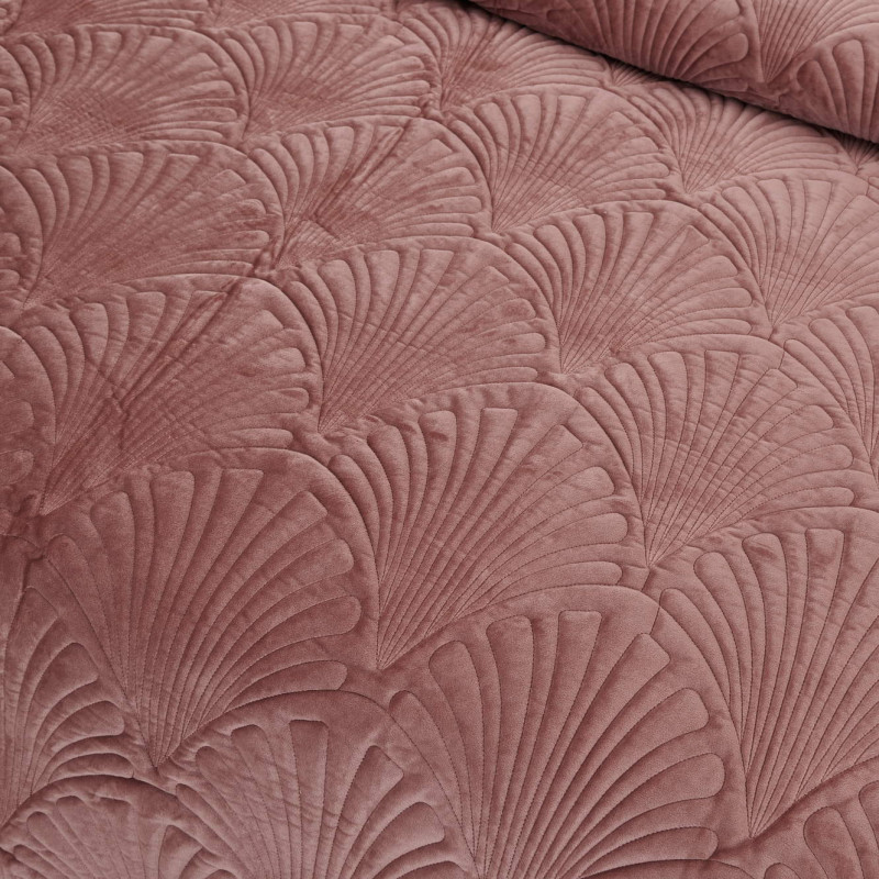 Ариэль (чайная роза) Покрывало 240x260, розовый, 240х260 см 50х70 см - Moonzana