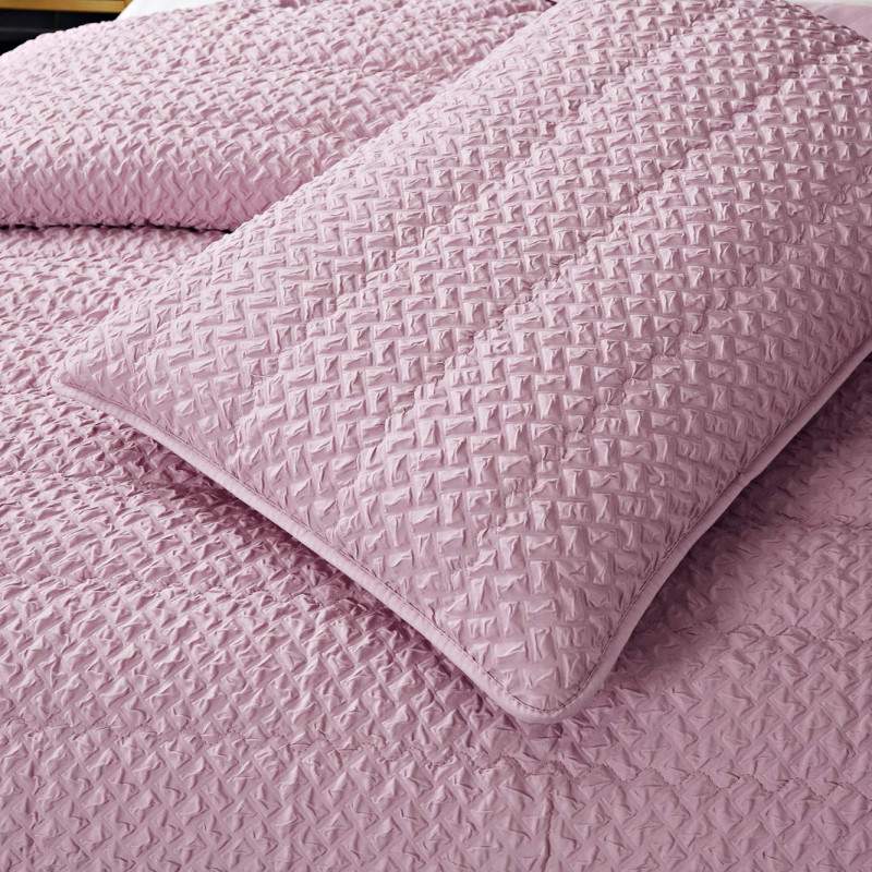 Ирма (пудра) Покрывало 160х220, розовый, 160х220 см 50х70 см - Moonzana