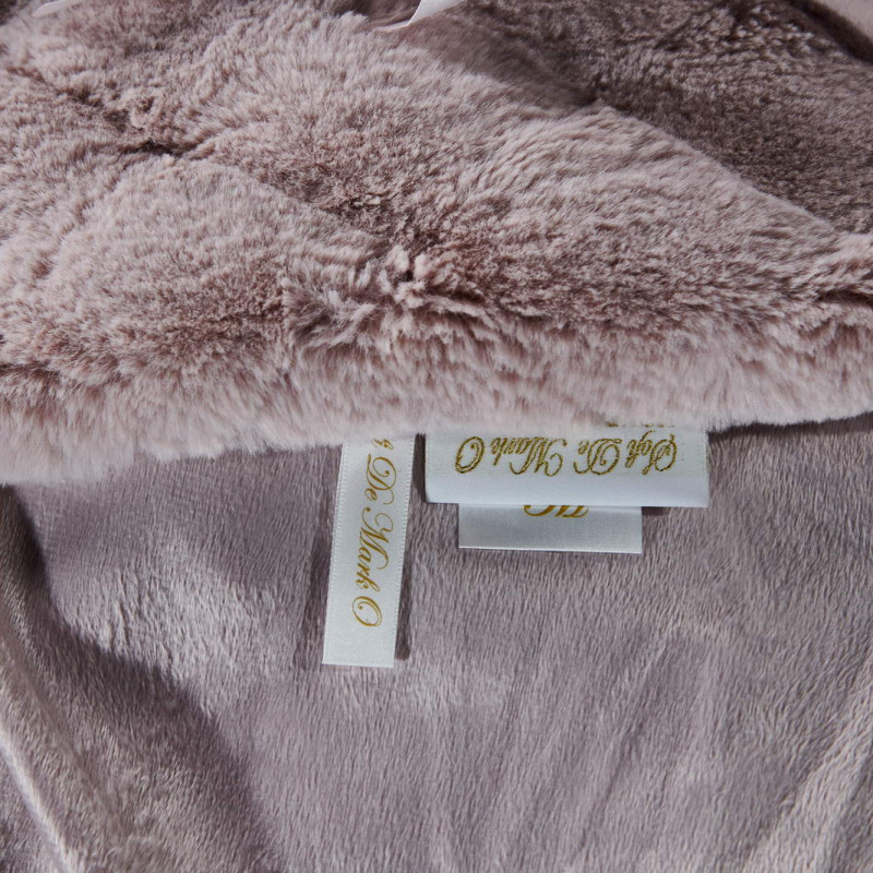 Бернард (пудра) Покрывало 160х220, розовый, 160х220 см - Moonzana