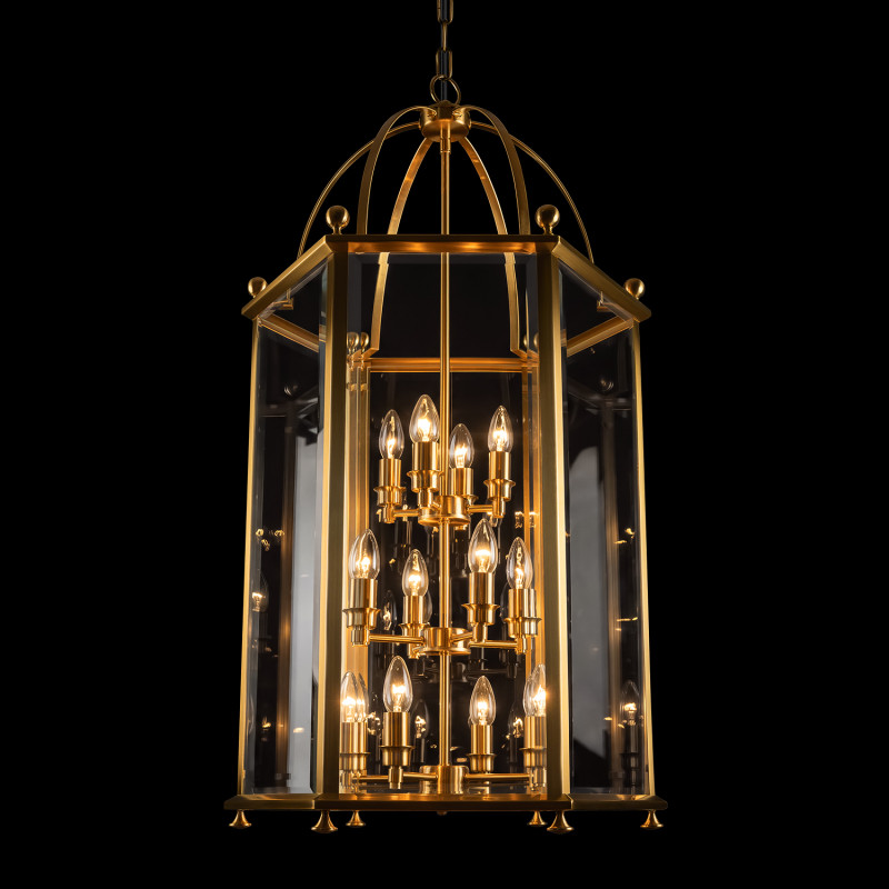 Подвесной светильник Glory, бронза, 1050 мм - Moonzana