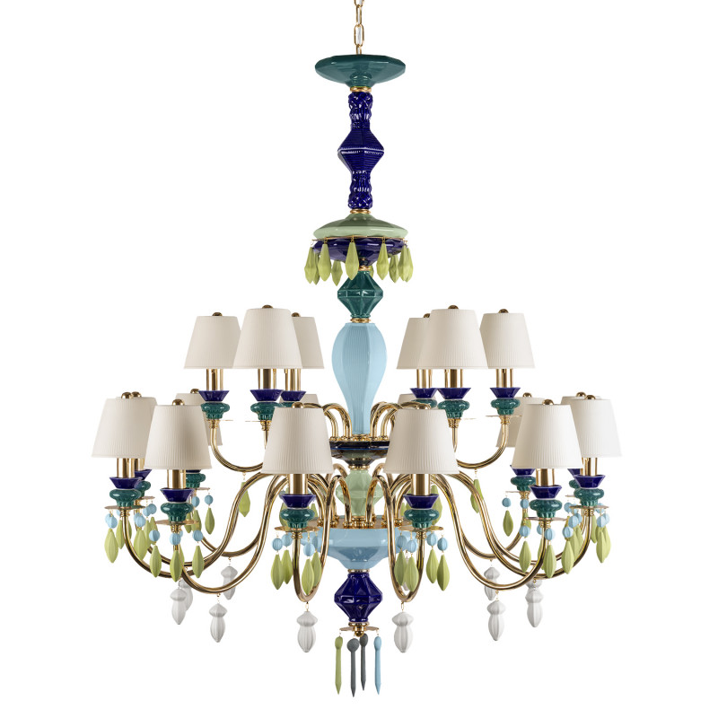Подвесной светильник Grace, зеленый, 1102 мм - Moonzana