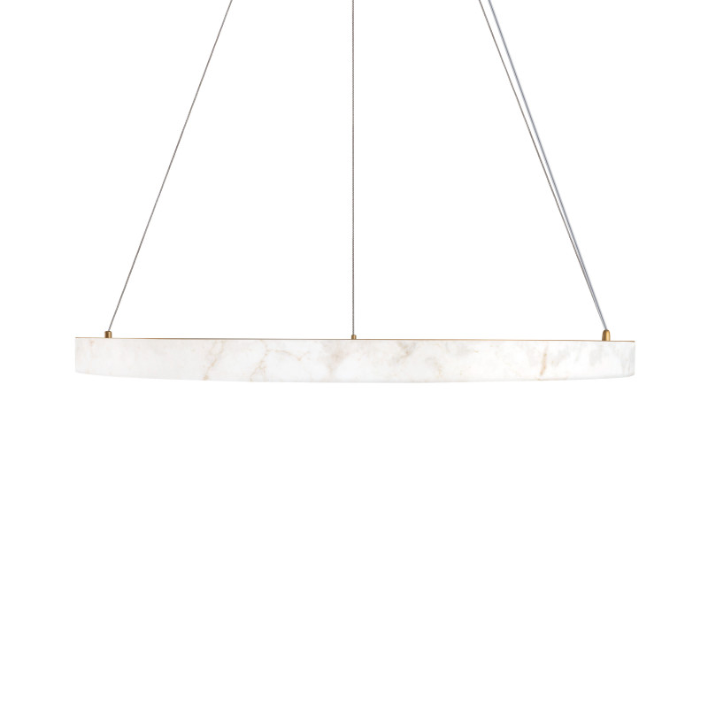 Подвесной светильник Mondrian acrylic, латунь, 50 мм - Moonzana