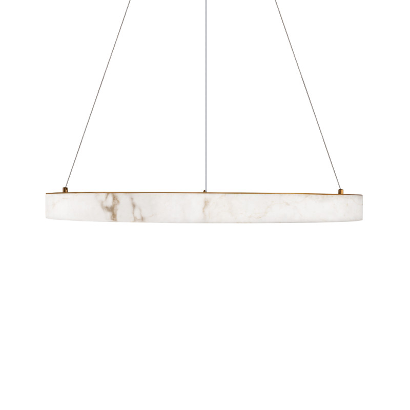 Подвесной светильник Mondrian acrylic, латунь, 50 мм - Moonzana