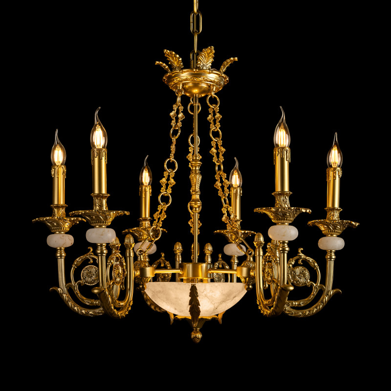 Подвесной светильник Palazzo, латунь, 740 мм - Moonzana
